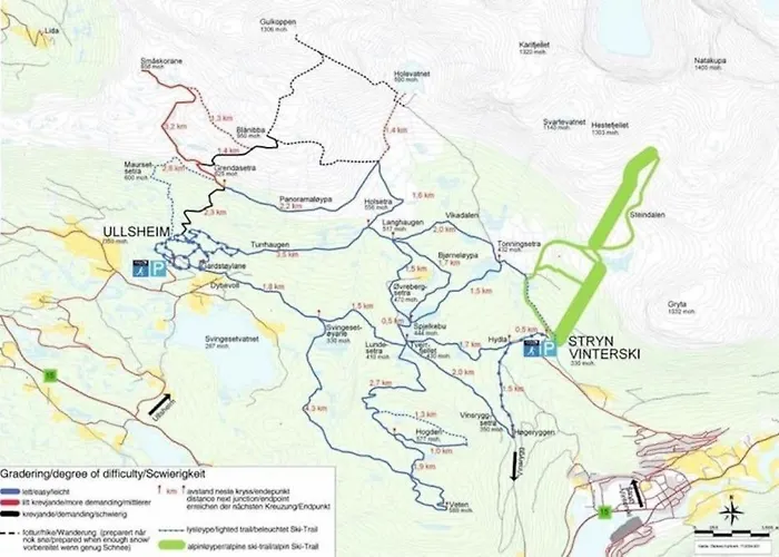 Ny Og Moderne I Stryn. Solrik Plassering Stryn
