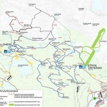 Ny Og Moderne I Stryn. Solrik Plassering Стрюн